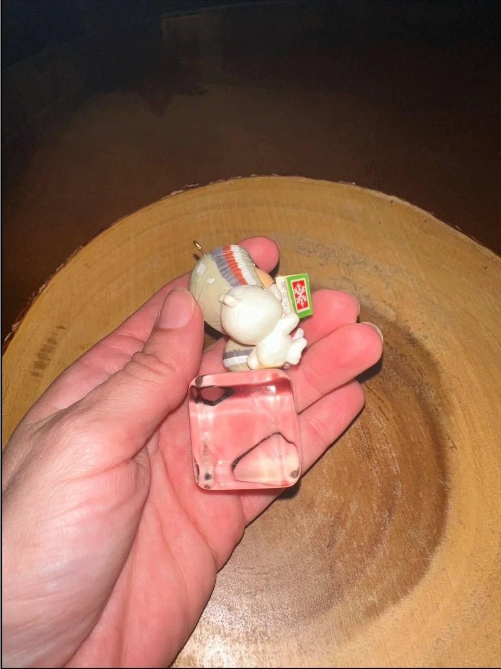 Vintage 1980 Hallmark Frosty Friends #1 A Cool Yule Ornament Complete No Box